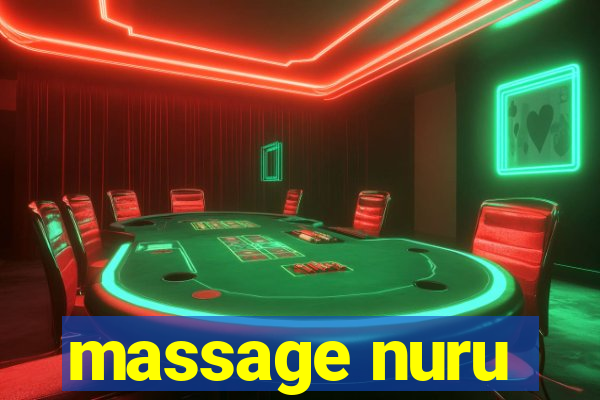 massage nuru